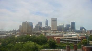 Weather camera view of WEWS-TV.