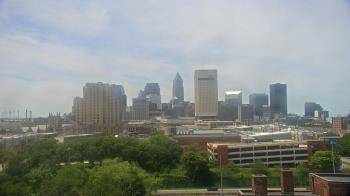 Weather camera view of WEWS-TV.