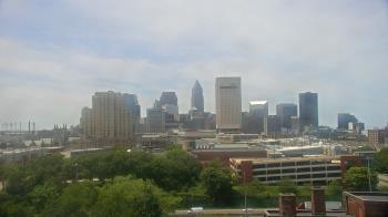 Weather camera view of WEWS-TV.