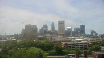 Weather camera view of WEWS-TV.