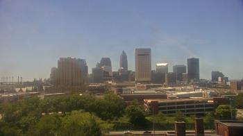 Weather camera view of WEWS-TV.