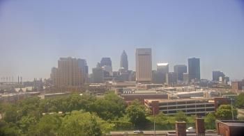 Weather camera view of WEWS-TV.