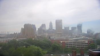 Weather camera view of WEWS-TV.