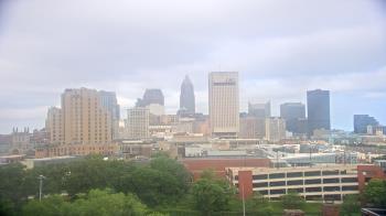 Weather camera view of WEWS-TV.