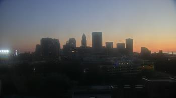 Weather camera view of WEWS-TV.