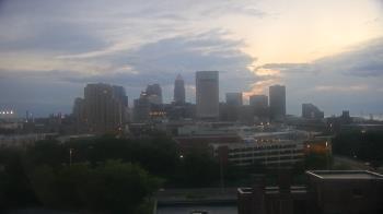 Weather camera view of WEWS-TV.