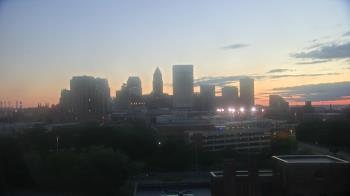Weather camera view of WEWS-TV.