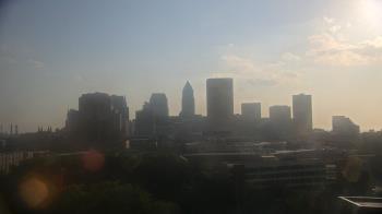 Weather camera view of WEWS-TV.