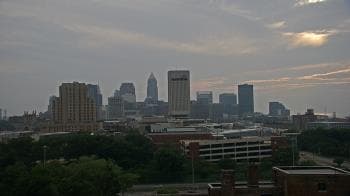 Weather camera view of WEWS-TV.