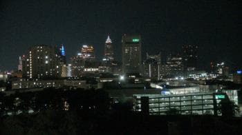 Weather camera view of WEWS-TV.