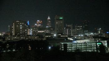 Weather camera view of WEWS-TV.