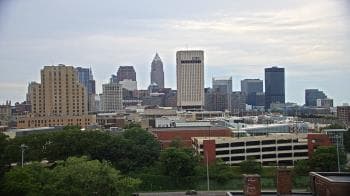 Weather camera view of WEWS-TV.