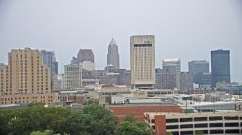 Weather camera view of WEWS-TV.