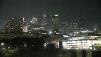 Weather camera view of WEWS-TV.