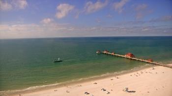 Weather camera view of Wyndham Grand Clearwater Beach.