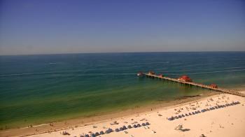 Weather camera view of Wyndham Grand Clearwater Beach.