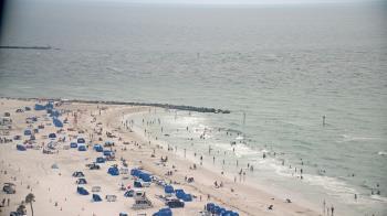Weather camera view of Wyndham Grand Clearwater Beach.