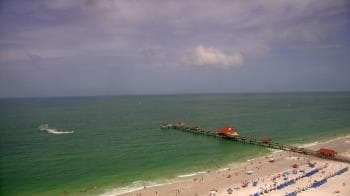 Weather camera view of Wyndham Grand Clearwater Beach.