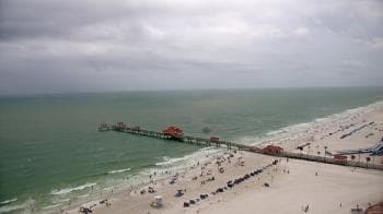 Weather camera view of Wyndham Grand Clearwater Beach.