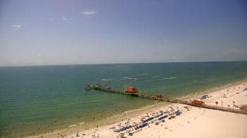 Weather camera view of Wyndham Grand Clearwater Beach.