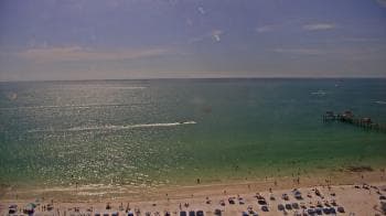 Weather camera view of Wyndham Grand Clearwater Beach.