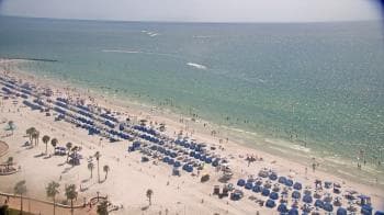Weather camera view of Wyndham Grand Clearwater Beach.