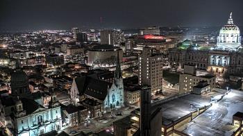 Weather camera view of WHTM-TV.