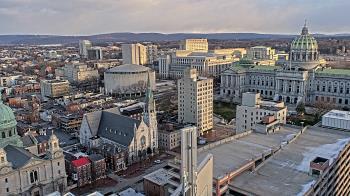 Weather camera view of WHTM-TV.