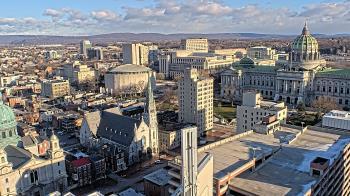 Weather camera view of WHTM-TV.