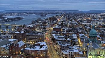 Weather camera view of WHTM-TV.