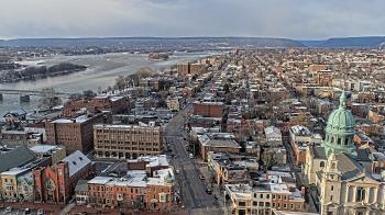 Weather camera view of WHTM-TV.