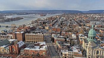 Weather camera view of WHTM-TV.