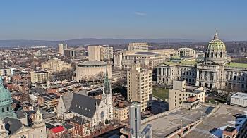 Weather camera view of WHTM-TV.