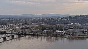 Weather camera view of WHTM-TV.