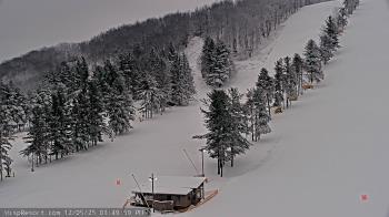 Weather camera view of Wisp Ski Resort.