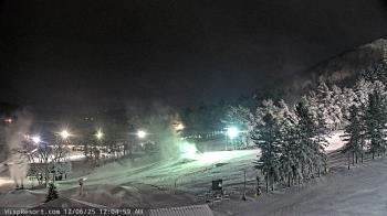 Weather camera view of Wisp Ski Resort.