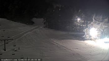 Weather camera view of Wisp Ski Resort.