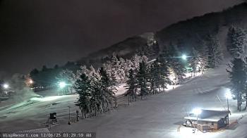 Weather camera view of Wisp Ski Resort.