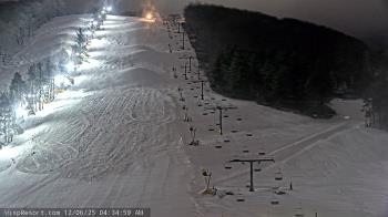Weather camera view of Wisp Ski Resort.