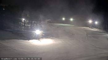 Weather camera view of Wisp Ski Resort.