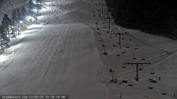 Weather camera view of Wisp Ski Resort.