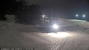 Weather camera view of Wisp Ski Resort.
