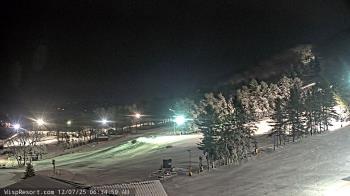 Weather camera view of Wisp Ski Resort.