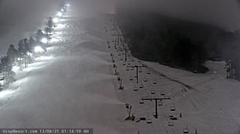 Weather camera view of Wisp Ski Resort.