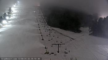 Weather camera view of Wisp Ski Resort.
