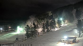 Weather camera view of Wisp Ski Resort.