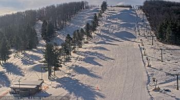 Weather camera view of Wisp Ski Resort.