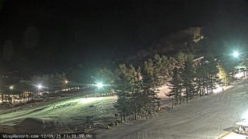 Weather camera view of Wisp Ski Resort.
