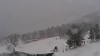 Weather camera view of Wisp Ski Resort.