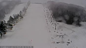 Weather camera view of Wisp Ski Resort.